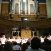 Lynne playing at the Flute Kitchen summer school with Paul Edmund-Davies